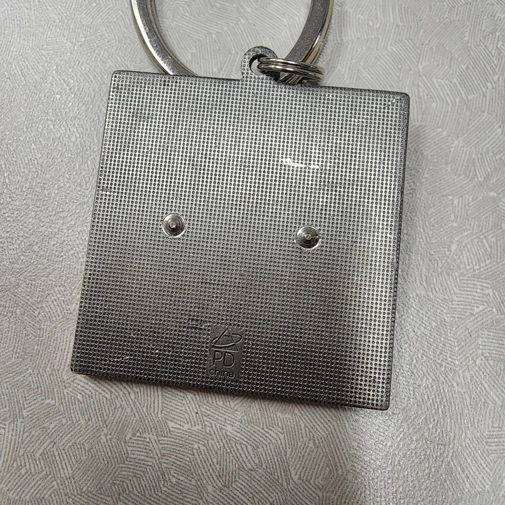 Vtg John F. Kennedy Center For The Performjng Arts Keychain JFK Key Ring Square